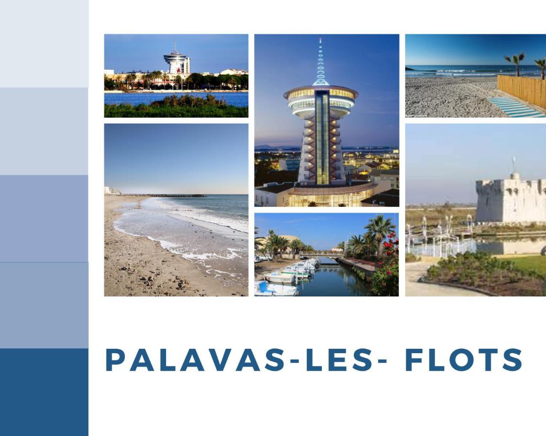 T3 Somptuosa 1 Ere Ligne Vue Mer Palavas المظهر الخارجي الصورة